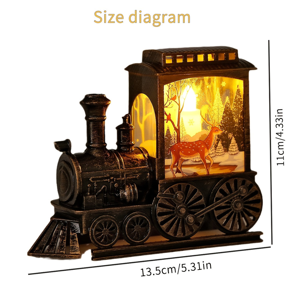 Christmas LED Flameless Candle Light – Featuring Santa Claus, Reindeer, Squirrel, and Snowman Designs. Perfect for Christmas, Halloween, Thanksgiving, Valentine’s Day, and Other Holiday Decorations or Gift Ideas.