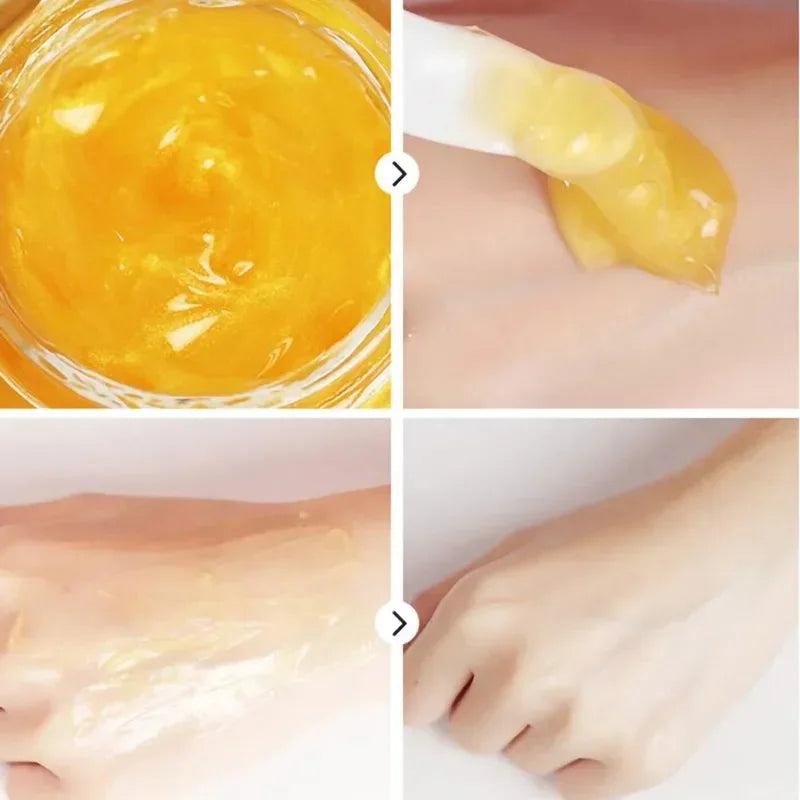 120g Collagen Face Cream – Anti-Wrinkle, Whitening, and Anti-Aging Moisturizer with 24K Gold. A deeply nourishing and firming sleeping mask designed to rejuvenate, hydrate, and restore youthful radiance to your skin.