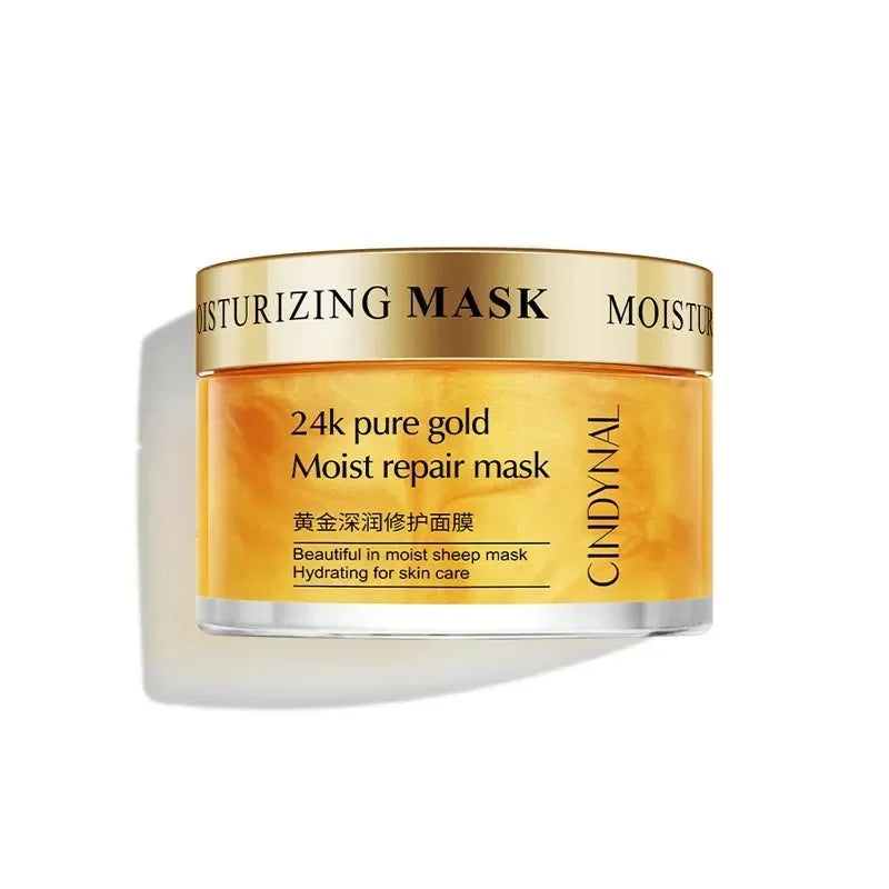 120g Collagen Face Cream – Anti-Wrinkle, Whitening, and Anti-Aging Moisturizer with 24K Gold. A deeply nourishing and firming sleeping mask designed to rejuvenate, hydrate, and restore youthful radiance to your skin.