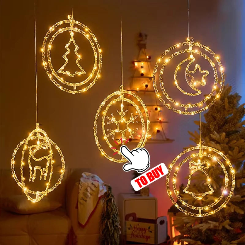 1 / 5 / 10 pcs Fairy String Lights – Battery-Operated LED Lights for Home, Bedroom, Garden, Wedding, Christmas, and New Year Decorations. Perfect for adding a warm, magical glow to any space or festive occasion.